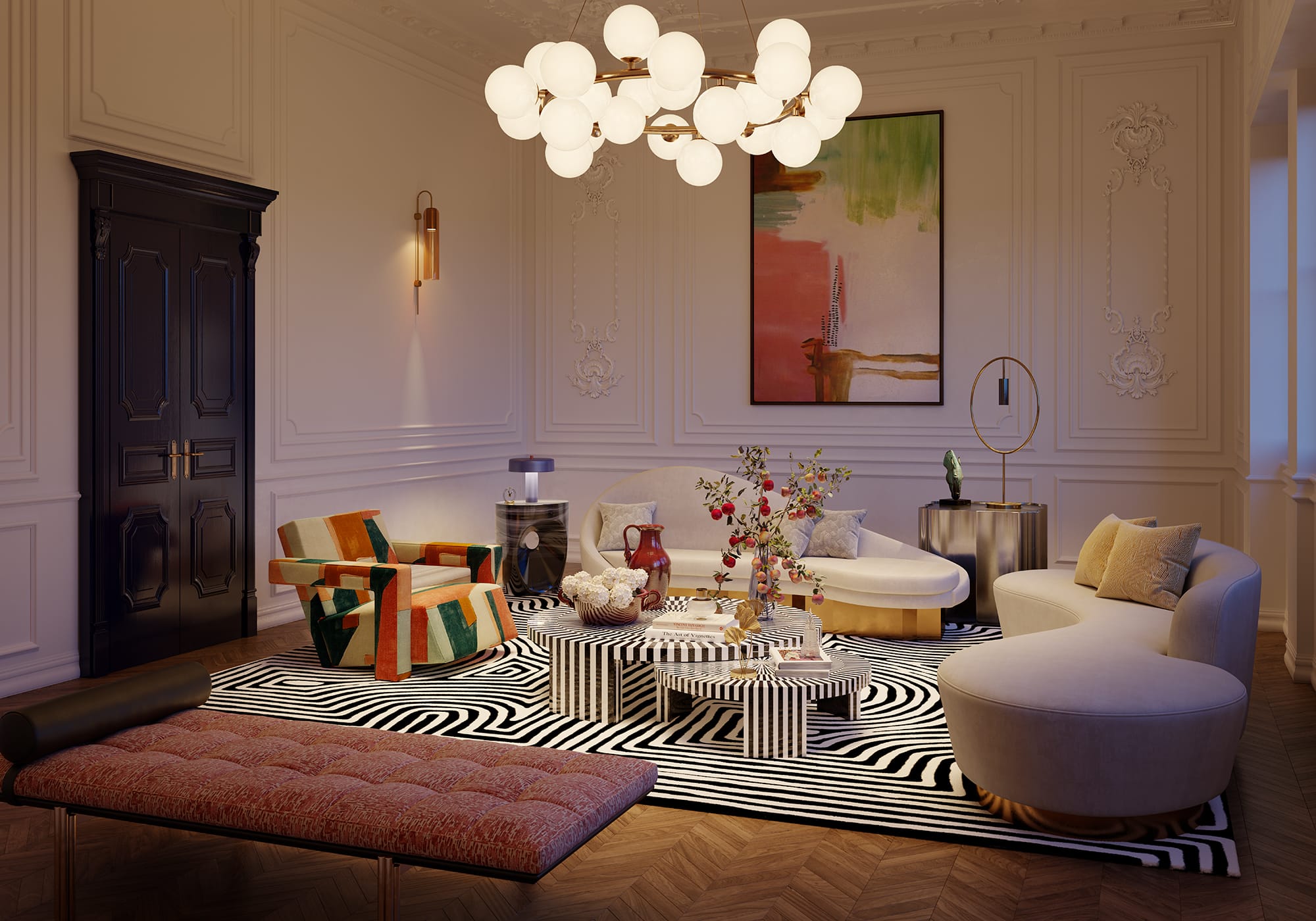 Interior Design SENTIENT Deisgners of America Book and Projects Belle van der Woodsen