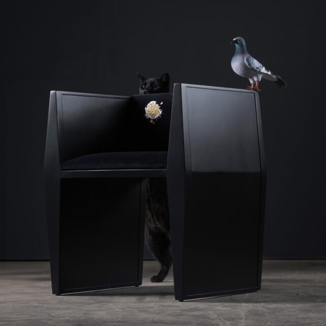 Pigeon Poetics. High-quality image showcasing the design and details by SENTIENT Furniture.